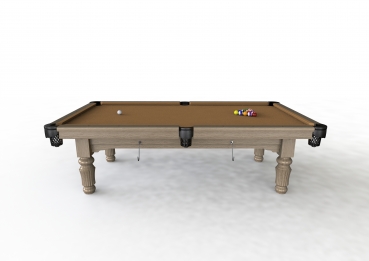 Riley Renaissance Solid Limed Oak Finish 9ft American Pool Table (9ft 274cm)
